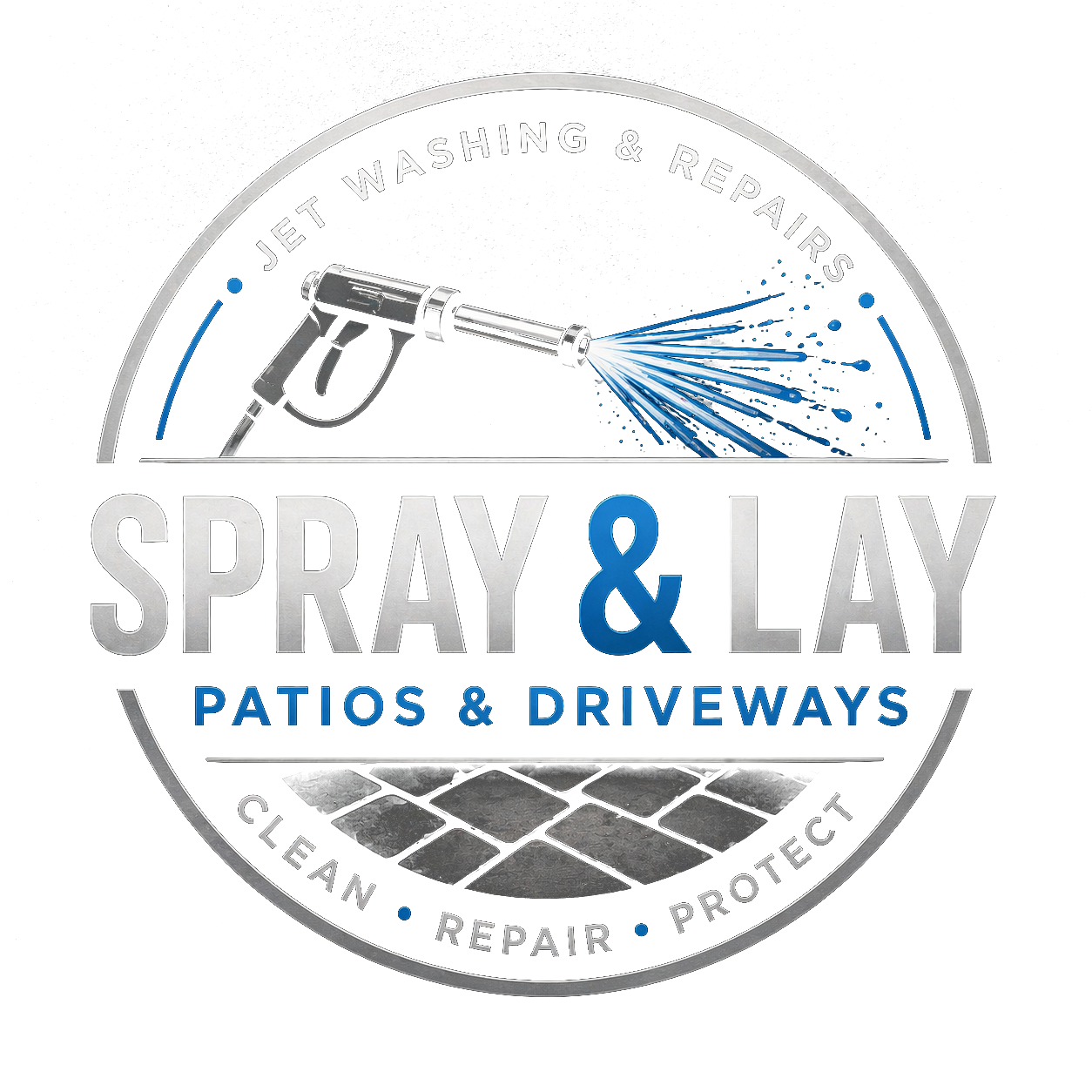 Spray & Lay Logo